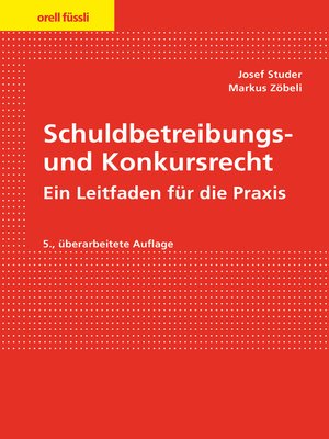 cover image of Schuldbetreibungs- und Konkursrecht